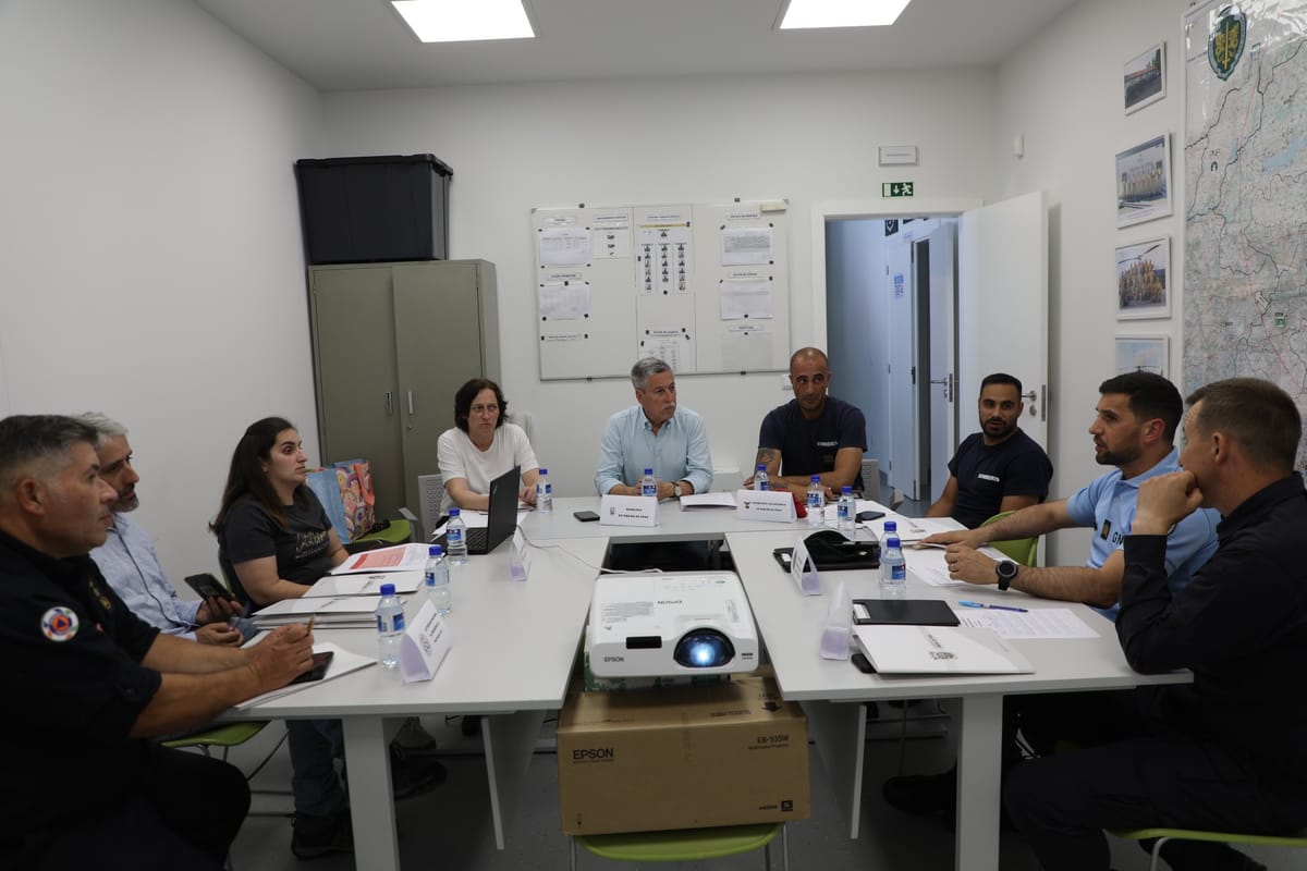 Exercício testa plano de emergência do heliporto de Ribeira de Pena