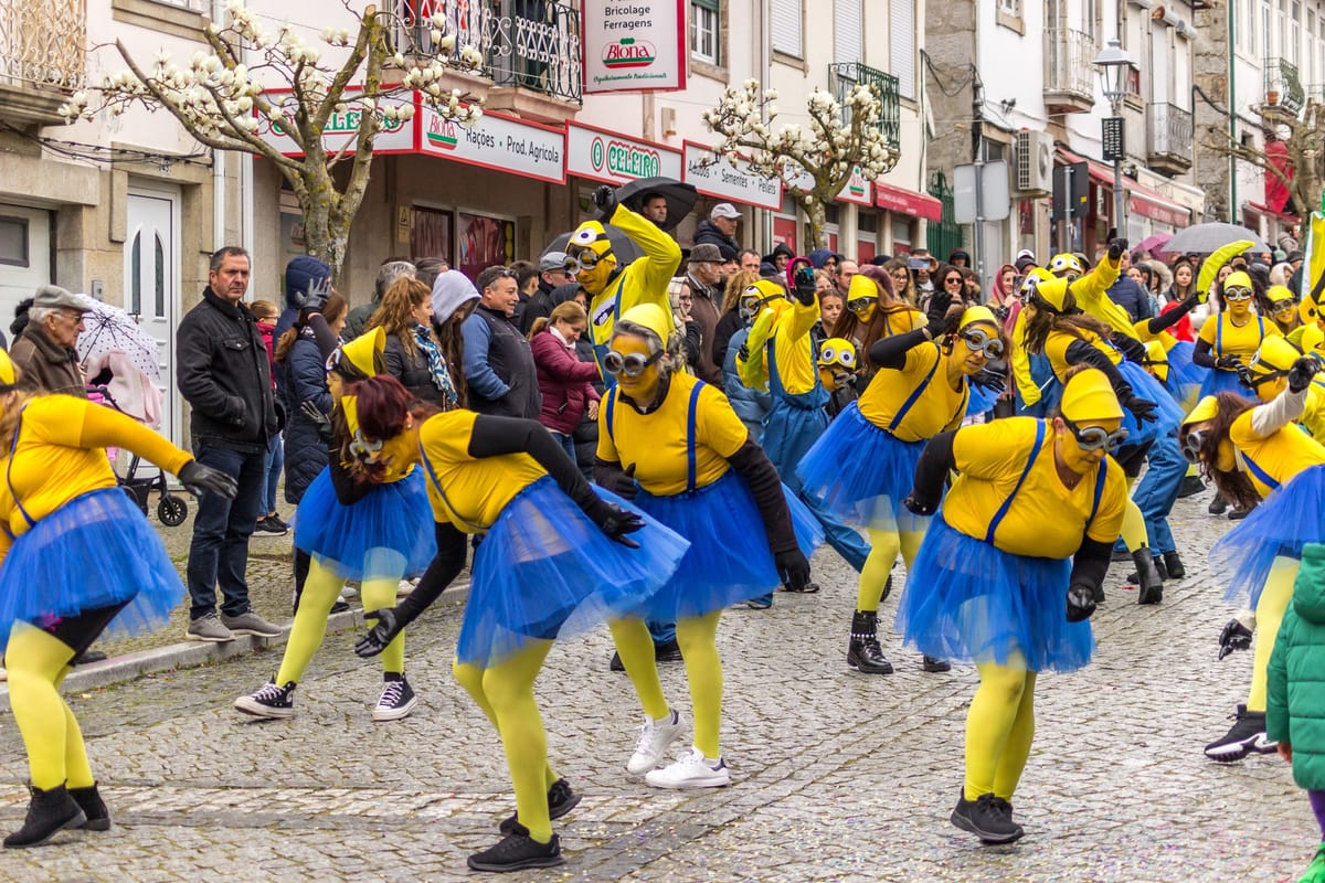 Super-heróis foram protagonistas nos desfiles escolares do Carnaval de Vila Pouca de Aguiar