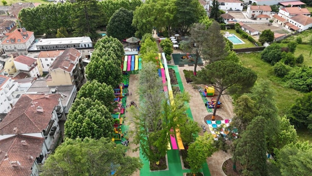 Jardim Público encheu-se de cor e diversão para celebrar os mais pequenos