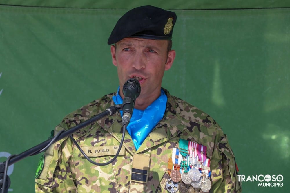 Major Nelson Paulo comanda 7.ª Força Nacional Destacada para a Roménia