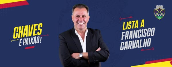 Francisco Carvalho é o novo presidente do Grupo Desportivo de Chaves