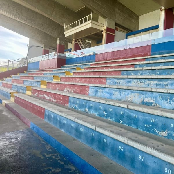 GD Chaves está a requalificar a bancada central coberta do Municipal de Chaves