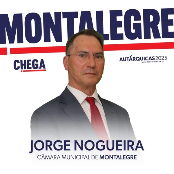 Chega avança com Jorge Nogueira em Montalegre