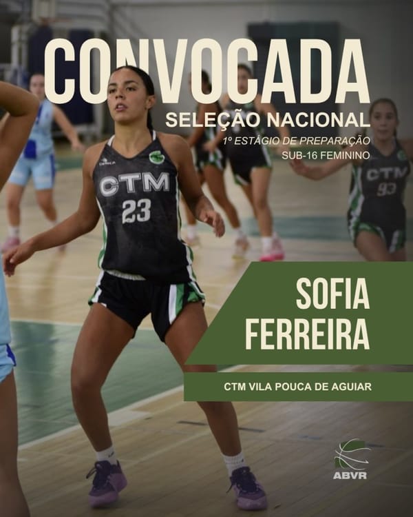 Atleta do CTM convocada para estágio da Seleção Nacional